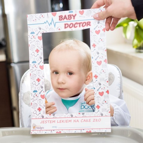 Baby Doctor Śliniak z Rękawami