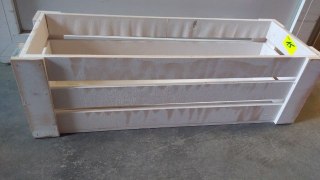 Skrzynka drewniana 61,5x22,5cm h-18,5cm BAL V NR15