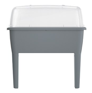 Szklarnia rozsadnik RESPANA PLANTER SET 77x39x h82 cm SZARY KAMIENNY