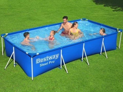 Basen stelażowy 400 x 211 cm 8w1 Bestway 56424