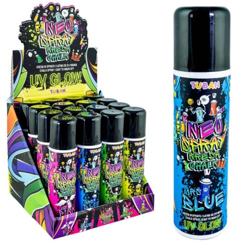 Tuban neonowa kreda spray zrób graffiti | ZA4518