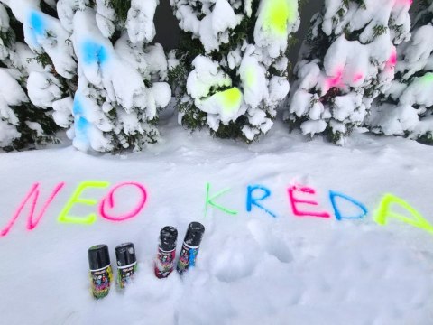 Tuban neonowa kreda spray zrób graffiti | ZA4518
