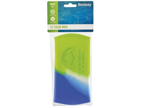 Silikonowy czepek kąpielowy basenowy dla dzieci kolorowy 3+ BESTWAY BE26049