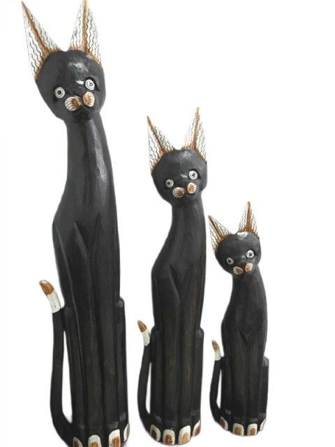 Koty drewniane 3szt 60/80/100cm - TK109L