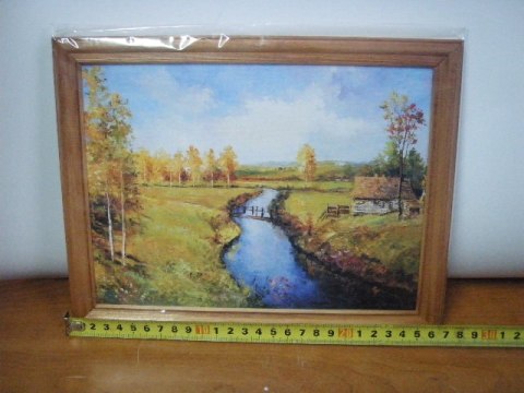 Obraz w drewnianej ramie 18/24 - pejzaże