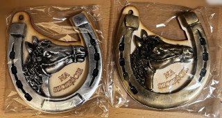 Podkowa z koniem na sklejce 12x11cm nr26