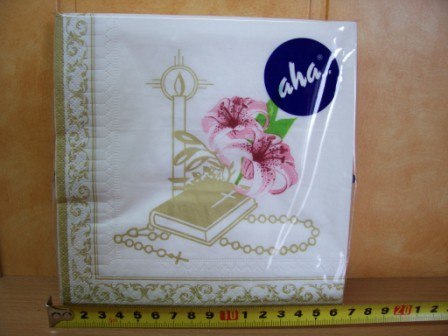 Serwetka papierowa Komunia Święta 33x33 a`20