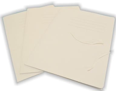 Teczka wiązana 10szt. biała A'4