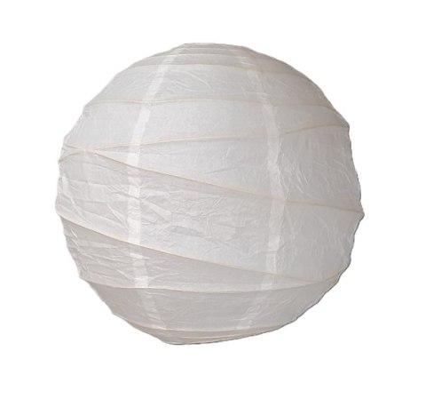 Lampion papierowy 40cm biały abażur