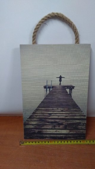 Tabliczka/obraz do zawieszenia 20x30 MOST