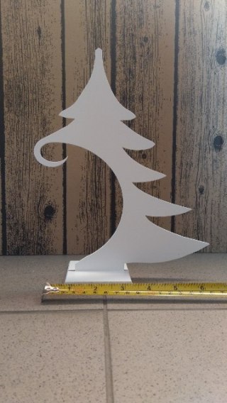 Stojak na bombkę biały 100 CHOINKA