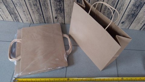 Torebka prezentowa 12szt EKO 33 x 27 cm