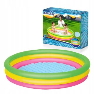 Basen 152 x 30 cm z miękkim dnem 3-RINGI Bestway | 51103