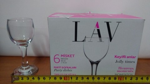 Kieliszki 6szt. do likieru 55ml MISKET LAV | MIS509