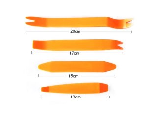 Ściągacze widełki łapki do tapicerki demontażu klucze 4szt 6202