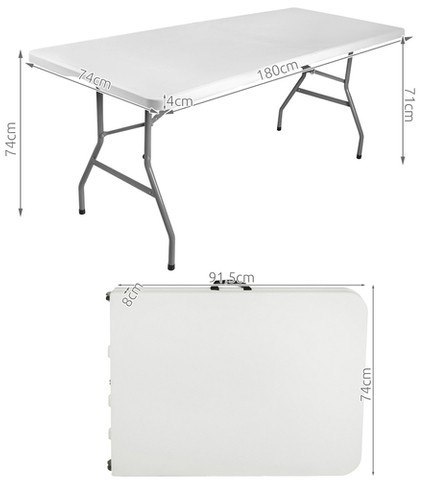 Stół ogrodowy składany 180cm 2467
