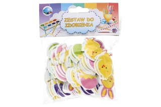 Zestaw dekoracyjny 48szt WIELKANOC