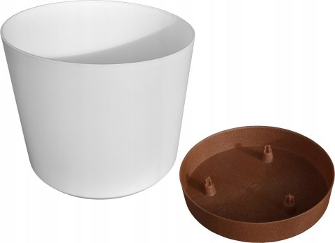 Doniczka TUBO PM biały