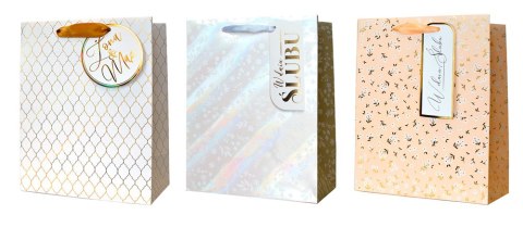 Torba Ślub 22,8x17,7cm 12szt. | QPM-114
