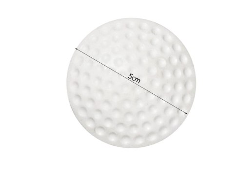 Odbojnik odbój klamki drzwi samoprzylepny do ścian 10szt. | 01895