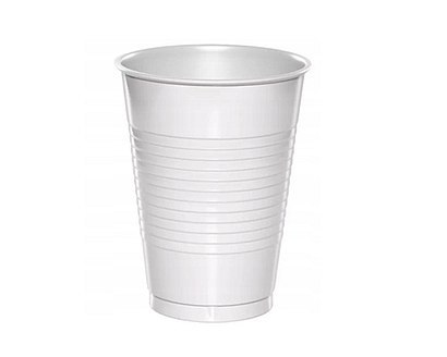 Kubki PP białe 200ml 100szt. wielokrotnego użytku 03-13