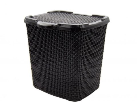 Pojemnik na detergenty czarny PEARL 6L - 4241