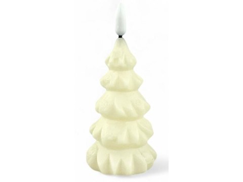 Świeczka led choinka imitacja wosku - 12cm 7309