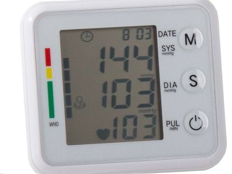 Ciśnieniomierz nadgarstkowy elektroniczny lcd etui