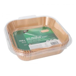 Foremki papierowe do pieczenia 20x20x4,5cm do frytownic 100szt.