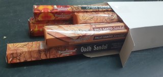 Kadzidło zapachowe 6 opak . x 20 szt Sandal asst mix ISP413