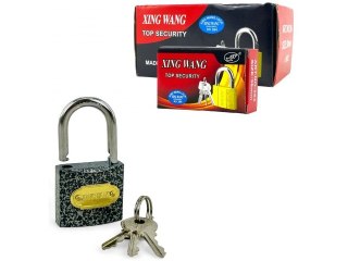 Kłódka chromowana zatrzaskowa 38mm A3705