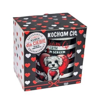 Kubek ceramiczny KOCHAM CIĘ CAŁYM MOIM SERCEM 3309-WAL2