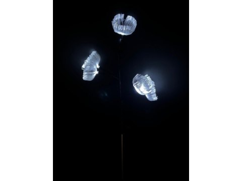 Lampa 2szt solarna ogrodowa meduza LED 87cm soly8007cw