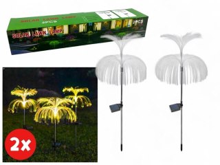 Lampa solarna 2szt. WARM WHITE / 100 MEDUZA FM209