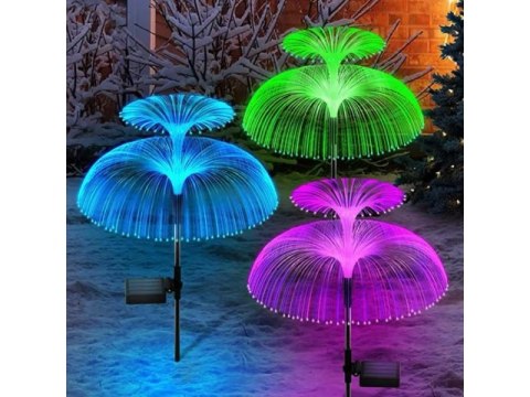 Lampa solarna 2szt. WARM WHITE / 100 MEDUZA FM209