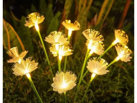Lampa solarna 2szt. ogrodowa kwiatki led 76cm SOL47211