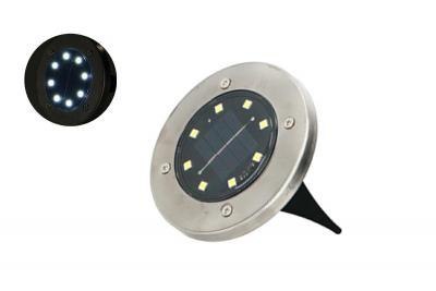 Lampka solarna 8 led śr.11,5