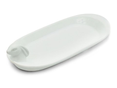 Półmisek 30cm na przekąski talerz do serwowania królik wielkanoc prostokąt TR-10-622