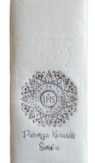 Serwetka 20szt. Komunia 32 x 38cm Kie-Mandala SR