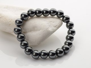 Zestaw bransoletek z hematytu 12szt. | B-2388