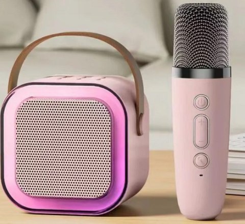 Bezprzewodowy zestaw do karaoke + 2 mikrofony XJ5651