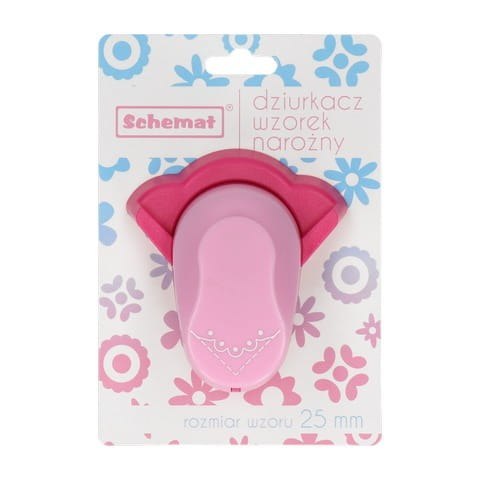 Dziurkacz wzorek 25 mm narożny 5 KROPEK | 7444 NR 48