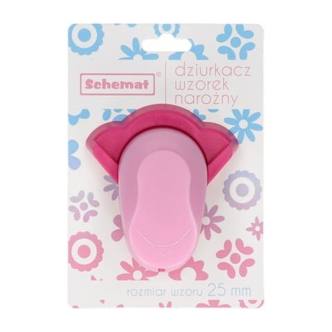 Dziurkacz wzorek 25 mm narożny ZAOKRĄGLENIE | 7437 NR 43