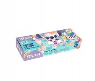 Farby plakatowe Stitch 20ml 12 kolorów pastel 1972 5531