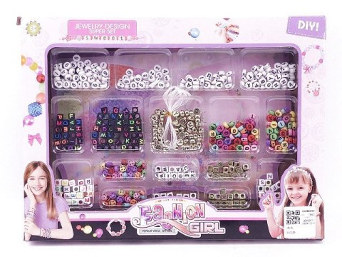 Koraliki literki 28,5 x 21 x 3 cm BZP3881