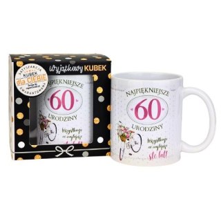 Kubek na 60 urodziny dla kobiety (rower) 3309-UR19-60