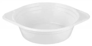 Miski flaczarki plastikowe białe 350ml 100szt. 04-01