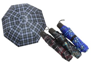 Parasol damski, składany automatyczny KRATA 8 drutów (śr. 95 cm, dł. 55 cm) AE-A4555 - mix kolor
