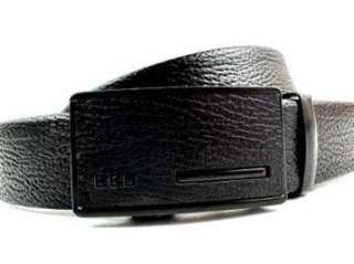 Pasek czarny do spodni automat 125cm