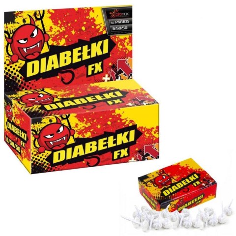 Strzelające diabełki 50szt. B-6004